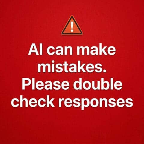 AI can make mistakes. Please double check responses