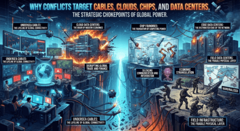 Why Conflicts Target Cables, Clouds, Chips and Data Centers
